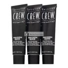 American Crew Precision Blend Natural Gray Coverage Hair Color for Men Light Blond 7-8 3 x 40 ml