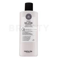   Maria Nila Sheer Silver Shampoo Strengthening Shampoo for Platinum Blonde and Grey Hair 350 ml