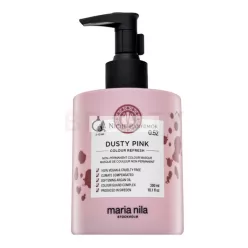   Maria Nila Colour Refresh Revitalizing Mask with Color Pigments for Hair in Dusty Pink Shades 300 ml