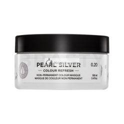   Maria Nila Colour Refresh Revitalizing Mask Without Color Pigments for Platinum Blonde and Gray Hair Pearl Silver 100 ml