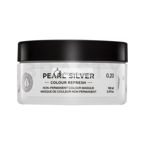 Maria Nila Colour Refresh Revitalizing Mask Without Color Pigments for Platinum Blonde and Gray Hair Pearl Silver 100 ml