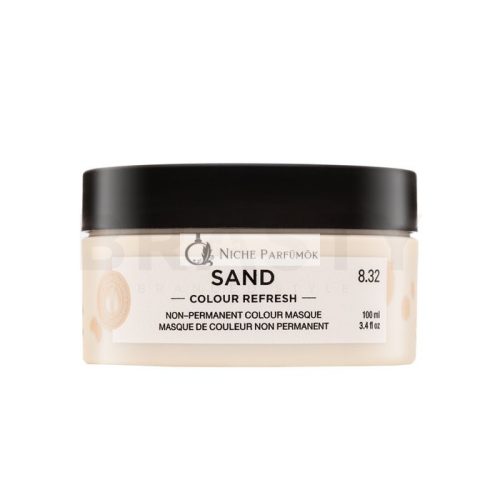 Maria Nila Colour Refresh Revitalizing Mask with Color Pigments for Reviving Light and Medium Brown Shades Sand 100 ml