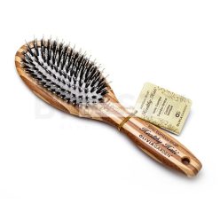   Olivia Garden Healthy Hair Bamboo Brush Ionic Combo Paddle HH-P6 Hair Brush with Nylon and Boar Bristles