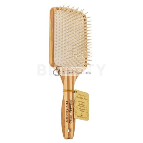Olivia Garden Healthy Hair Large Ionic Paddle Bamboo Brush HH-P7 hairbrush for easy detangling of hair