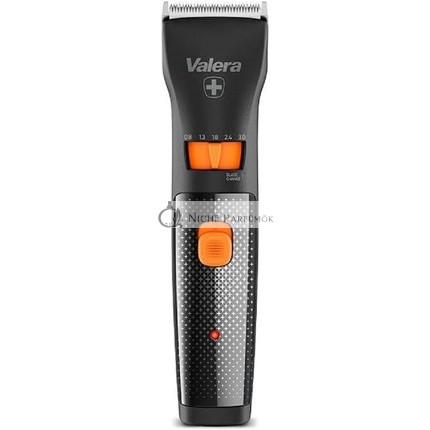 Valera Swiss Excellence Smart 46mm Blade Razor with 5 Cutting Levels and 6 Spacer Combs - Black