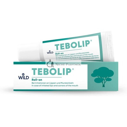 Tebolip Roll-On for Irritated Lips and Corners of the Mouth with Tea Tree Oil