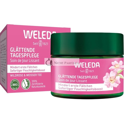 Weleda Organic Smoothing Day Cream Wild Rose & White Tea