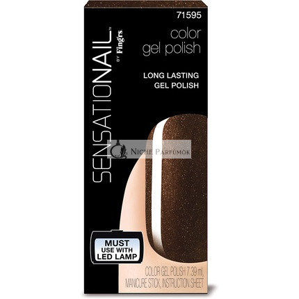 Sensationail Original Nail Polish Gel Espresso Bean