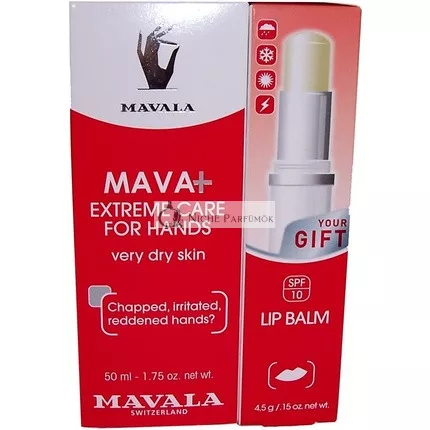 Mavala Extreme Care Set for Dry Hands and Lip Balm
