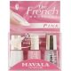 Mavala Mini Nail Color French Manicure Nail Polish Kit Pink 3 x 5ml