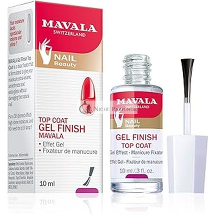 Mavala Top Coat Gel Finish Nail Polish - 10 Ml