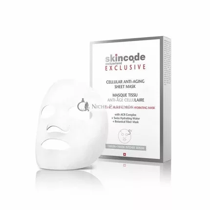 Skincode Exclusive Cellular Anti-Aging Sheet Mask 5 Masks 20ml - Pack of 5