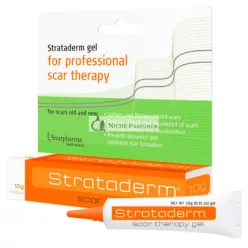   Strataderm Scar Therapy Gel 10g Fast Drying Non Sticky Transparent Formula