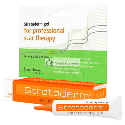 Strataderm Scar Therapy Gel 10g Fast Drying Non Sticky Transparent Formula