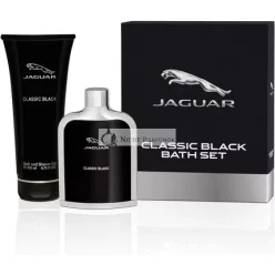   Jaguar Classic Black Set Eau De Toilette 100ml and Shower Gel 200ml