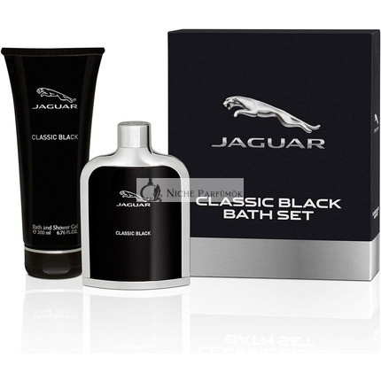 Jaguar Classic Black Set Eau De Toilette 100ml and Shower Gel 200ml