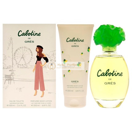 CABOTINE by Parfums Gres EDT spray, 100ml, testápoló 200ml