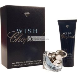   Chopard Wish Eau de Perfume and Women's Shower Gel Gift Box Set 2 Count