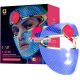 FAQ 201 RGB LED Face Light Therapy Mask Anti-Aging and Wrinkle Red Light Therapy 600 Light Points