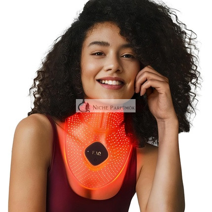 FAQ 211 Wearable Silicone Anti-aging NIR + 7 LED Light Therapy Neck & Décolleté Mask Luxury Skincare for Lines & Wrinkles Wireless & Lightweight Flexible-Fit & Full Coverage Beauty Skin Care