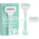 Gillette Venus Smooth Sensitive Women's Razor with 3-Blade Razor and 2 Blades