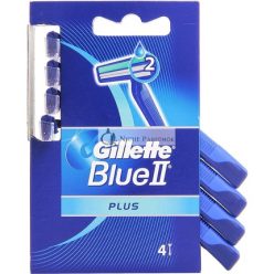 Gillette Blue II Plus Disposable Razor - Pack of 4