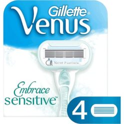   Gillette Venus Embrace Sensitive Women's Razor Blades - Pack of 4