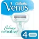 Gillette Venus Embrace Sensitive Women's Razor Blades - Pack of 4