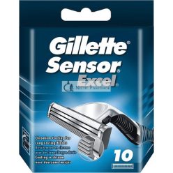 Gillette Sensor Excel Razor Blades for Men 10 Blades