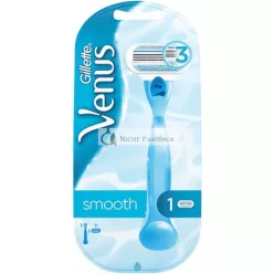   Gillette Venus Smooth Women's Razor with 3 Curve-Hugging Blades