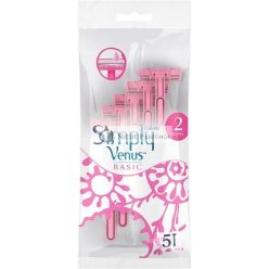   Gillette Simply Venus Women's Disposable Razors with 2 Blades - Pack of 5