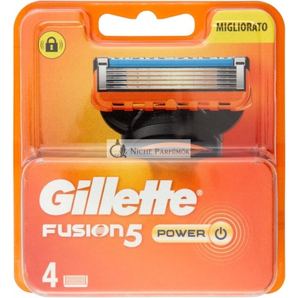 Gillette Fusion5 Power Razor Replacement Blades with Anti-Friction Blades