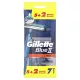 Gillette disposable razor Blue II Plus 5 +2