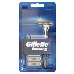 Gillette Sensor3 Razor with 3 Blades