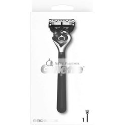   Gillette ProGlide Monochrome Men's Razor with Trimmer Blade for Precision and Glide Coating - Black