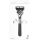 Gillette ProGlide Monochrome Men's Razor with Trimmer Blade for Precision and Glide Coating - Black