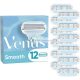 Gillette Venus Smooth Razor Spare blades, 12 pcs