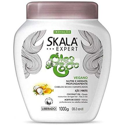 Creme De Tratamento Condicionador Óleo De Coco Skala - 1kg