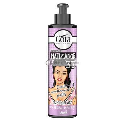 MATIZADOR 3D Super Black 120ml