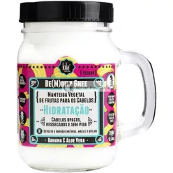   Lola Cosmetics Bemdita Ghee Hidratação Banana E Aloe Vera 350g/12.3fl.Oz