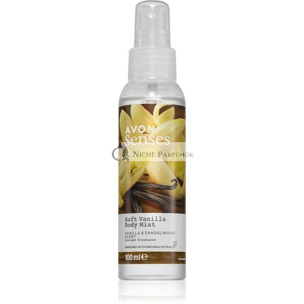 Avon Naturals Care Vanilla & Sandalwood Refreshing Body Spray - 100 ml