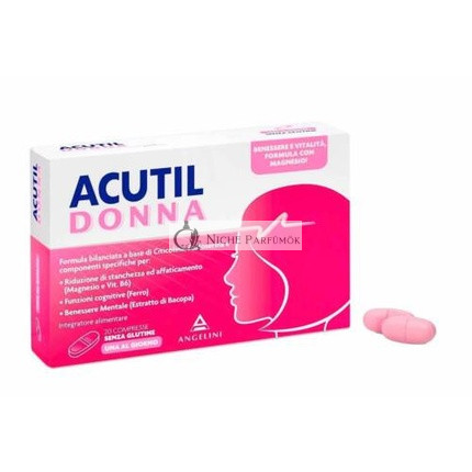 Angelini Acutil Woman Gluten-Free Dietary Supplement 20 Tablets