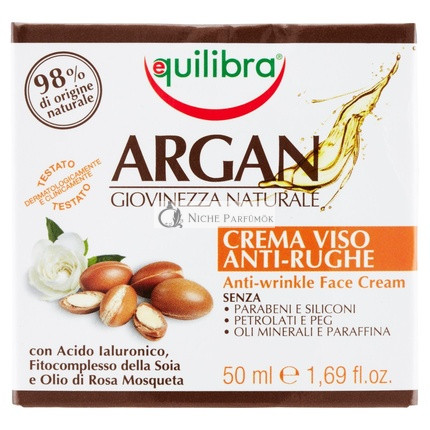Equilibra Face Anti-Wrinkle Argan 50ml - Skincare