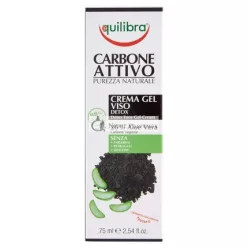 Equilibra Activated Charcoal Face Cream Detox 75ml