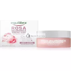   Equilibra Hyaluron-Rose Face Anti-Aging Cream with Damask Rose and Hyaluronic Acid 50ml