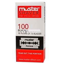 Shaver Platinum Razor Blades 100 Pack