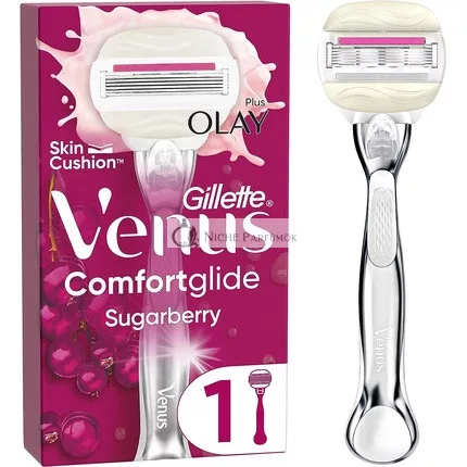 Gillette Venus Comfortglide Sugarberry Platinum Razor for Women