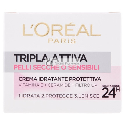 Triple Active Multi-Protective Moisturizing Cream for Dry and Sensitive Skin 50ml