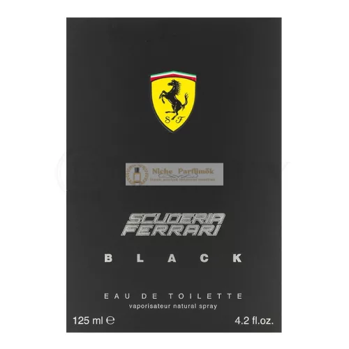 Ferrari Scuderia Black Eau de Toilette for Men 125 ml