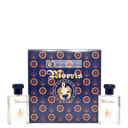 Morris Men's Edc 100ml + Aftershave 100ml by Morris Men's Travel Case